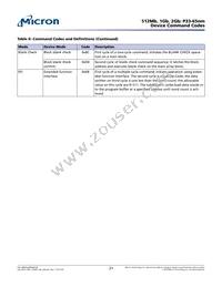 PC28F256P33B2F TR Datasheet Page 21