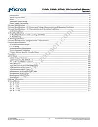 PC28F512G18FE Datasheet Page 3