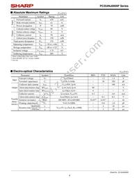 PC354NTJ000F Datasheet Page 4