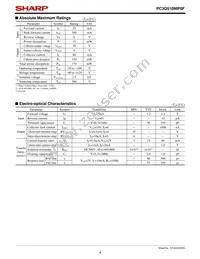 PC3Q510NIP0F Datasheet Page 4