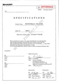 PC3SD11NTZCH Datasheet Cover