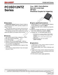 PC3SD21YXZAF Datasheet Cover