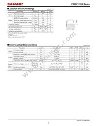PC3SF11YVZBF Datasheet Page 4