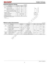 PC3SG11YIZ0F Datasheet Page 4