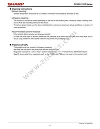 PC3SG11YIZ0F Datasheet Page 11