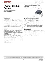 PC3ST21NSZCF Datasheet Cover