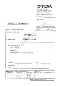 PC44EPC13-Z Datasheet Cover