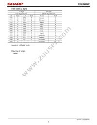 PC4H520NIP Datasheet Page 3
