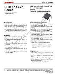 PC4SF11YTZBF Datasheet Cover