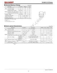 PC4SF21YVZCF Datasheet Page 4