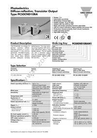 PC50CND10BAM1 Datasheet Cover