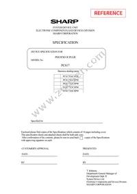 PC817X3CSP9F Datasheet Cover