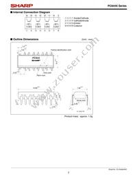 PC844X1 Datasheet Page 2