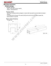 PC844X1 Datasheet Page 11