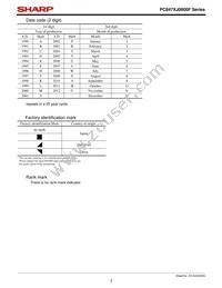 PC847XIJ000F Datasheet Page 3