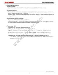 PC847XIJ000F Datasheet Page 11