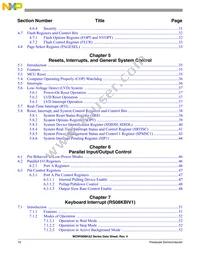 PC9RS08KA2PAE Datasheet Page 12