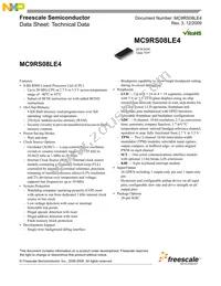 PC9RS08LE4CWL Datasheet Cover