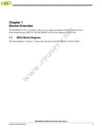 PC9S08AC128CLKE Datasheet Page 5