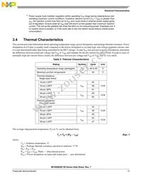 PC9S08QE64CLH Datasheet Page 15