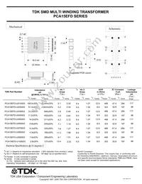 PCA15EFD-U01S003 Datasheet Cover