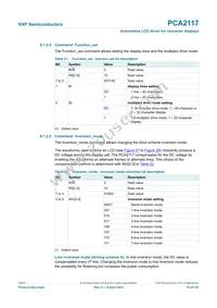 PCA2117DUGS/DAZ Datasheet Page 18