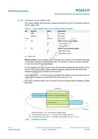 PCA2117DUGS/DAZ Datasheet Page 21