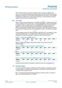 PCA2125TS/1 Datasheet Page 17