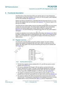 PCA2129T/Q900/2 Datasheet Page 6