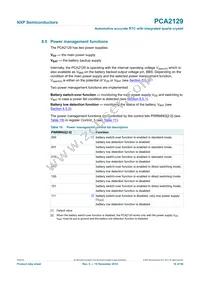 PCA2129T/Q900/2 Datasheet Page 16