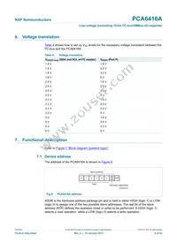 PCA6416AEVJ Datasheet Page 6