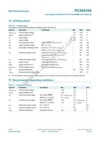 PCA6416AEVJ Datasheet Page 19