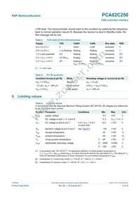 PCA82C250T/N4 Datasheet Page 4