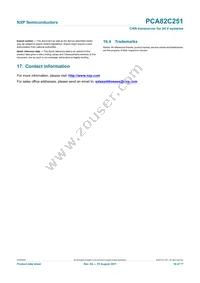PCA82C251T/N Datasheet Page 16