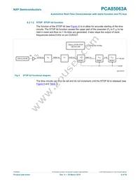 PCA85063ATT/AJ Datasheet Page 8