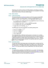 PCA85134H/Q900/1 Datasheet Page 21