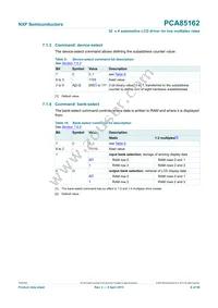 PCA85162T/Q900/1HL Datasheet Page 8