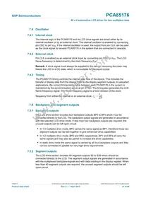 PCA85176T/Q900/1 Datasheet Page 21