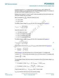 PCA85233UG/2DA/Q1Z Datasheet Page 16