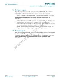 PCA85233UG/2DA/Q1Z Datasheet Page 23