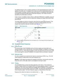 PCA85262ATT/AJ Datasheet Page 8