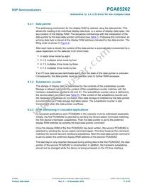 PCA85262ATT/AJ Datasheet Page 11