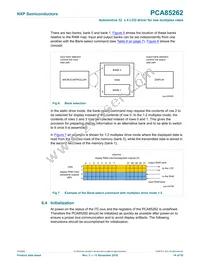 PCA85262ATT/AJ Datasheet Page 14