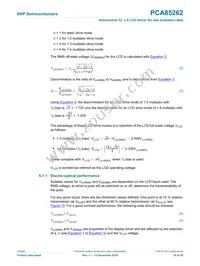 PCA85262ATT/AJ Datasheet Page 18