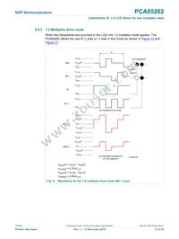 PCA85262ATT/AJ Datasheet Page 21