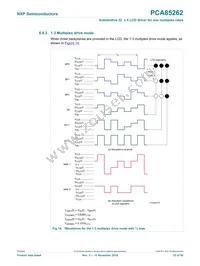 PCA85262ATT/AJ Datasheet Page 23