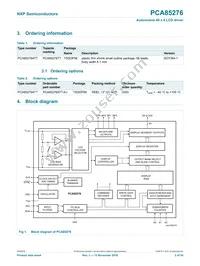 PCA85276ATT/AJ Datasheet Page 2