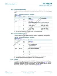 PCA85276ATT/AJ Datasheet Page 7