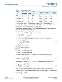 PCA85276ATT/AJ Datasheet Page 18