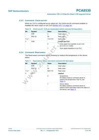 PCA8530DUG/DAZ Datasheet Page 12